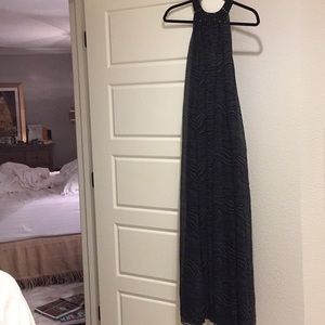 H&M long flowy swim cover up, halter neck, S/M